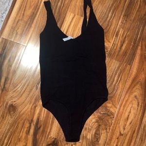 black bodysuit